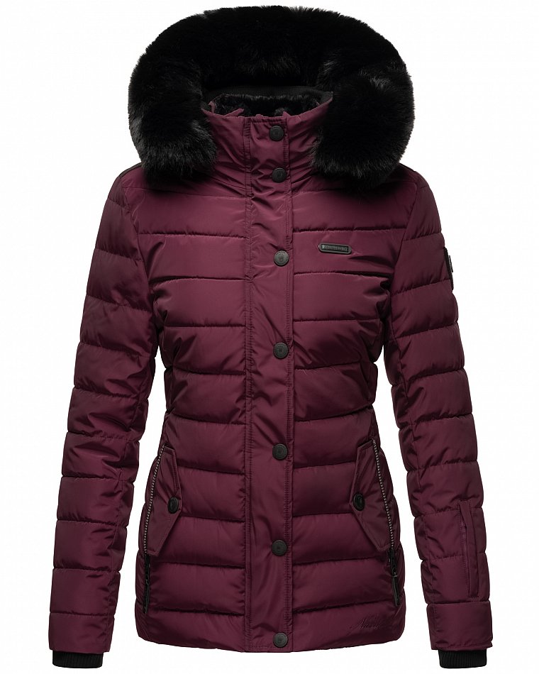 Steppjacke Damen Jacke Mit Fell GefÃ¼ttert Navahoo Milianaa