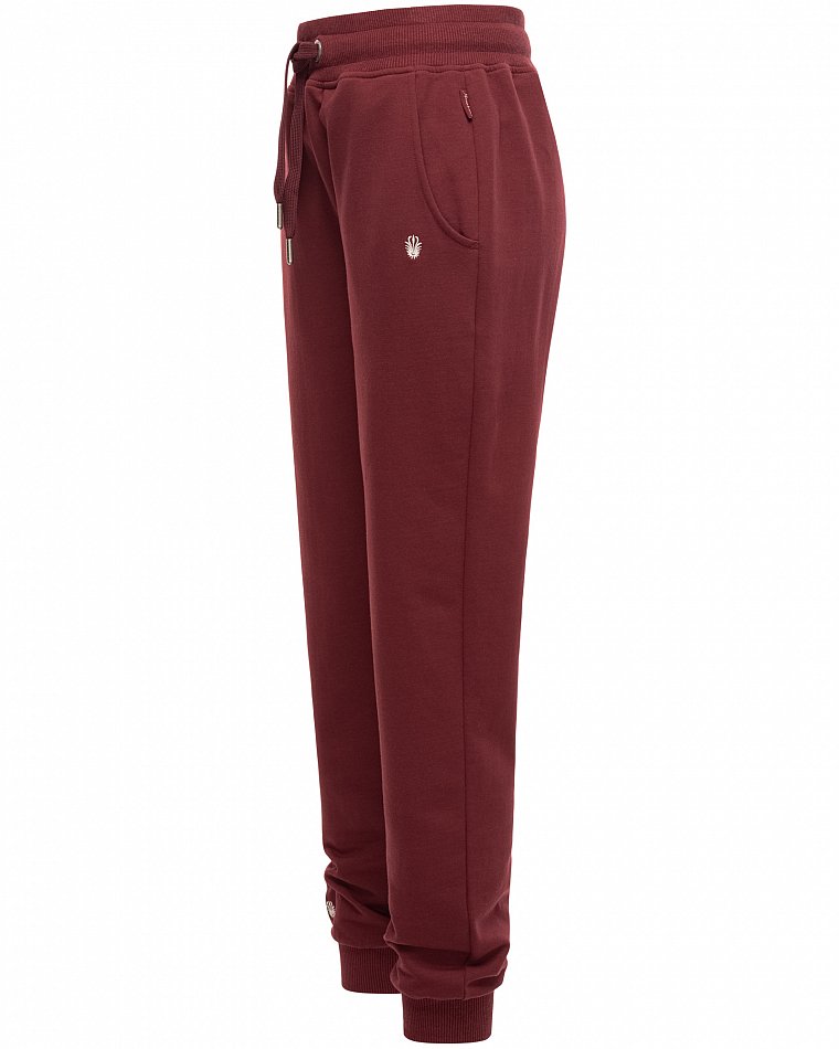 Navahoo Schmusekätzchen Jogginghose Damen Bordeaux Gr. 34 - XS