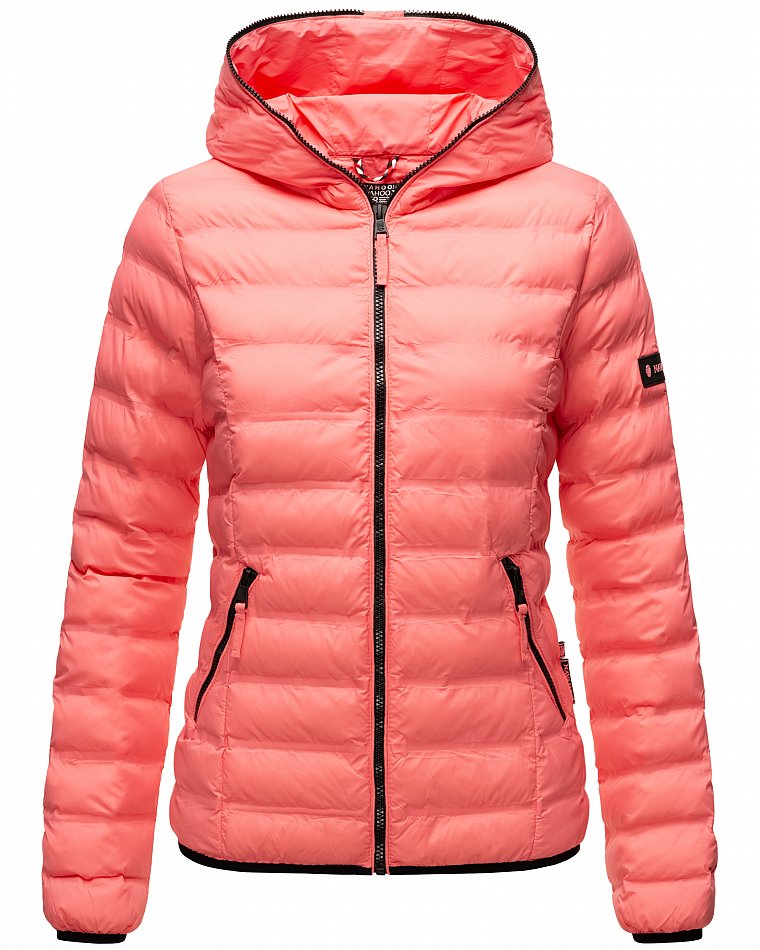 Navahoo Neevia Damen Übergangsjacke Steppjacke Coral Gr. 36 - S