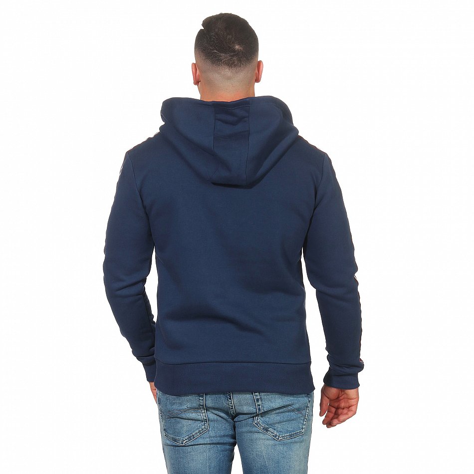 Marikoo Ryoo Herren Kapuzenpullover Hoodie Sweatshirt Pullover Blau Gr. S