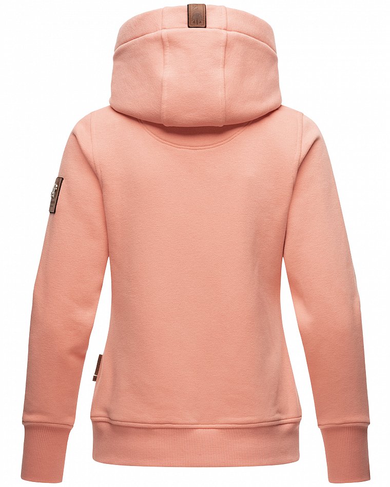 Navahoo Namkaa Damen Kapuzensweatshirt Hoodie Apricot Gr. 40 - L