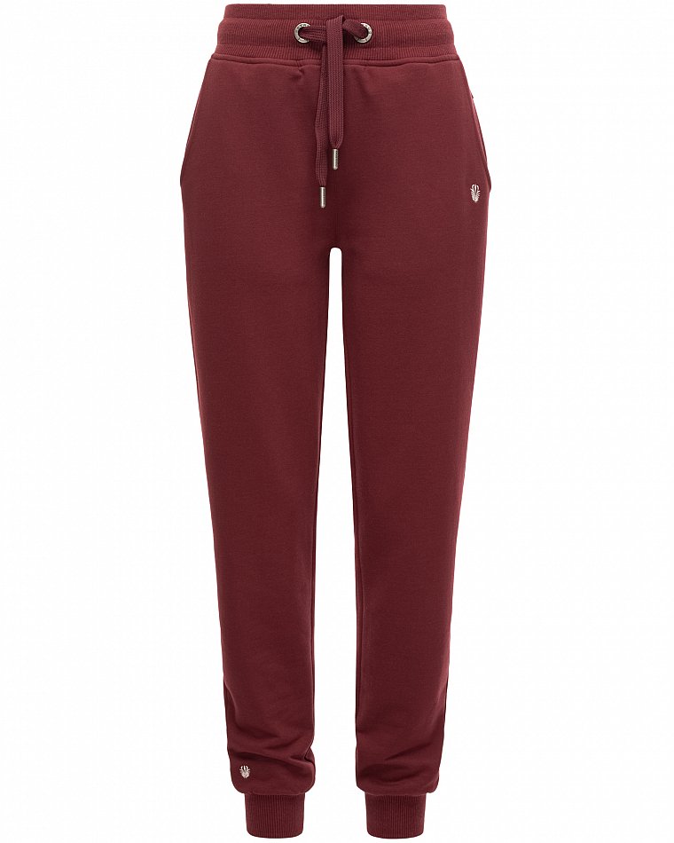 Navahoo Schmusekätzchen Jogginghose Damen Bordeaux Gr. 40 - L