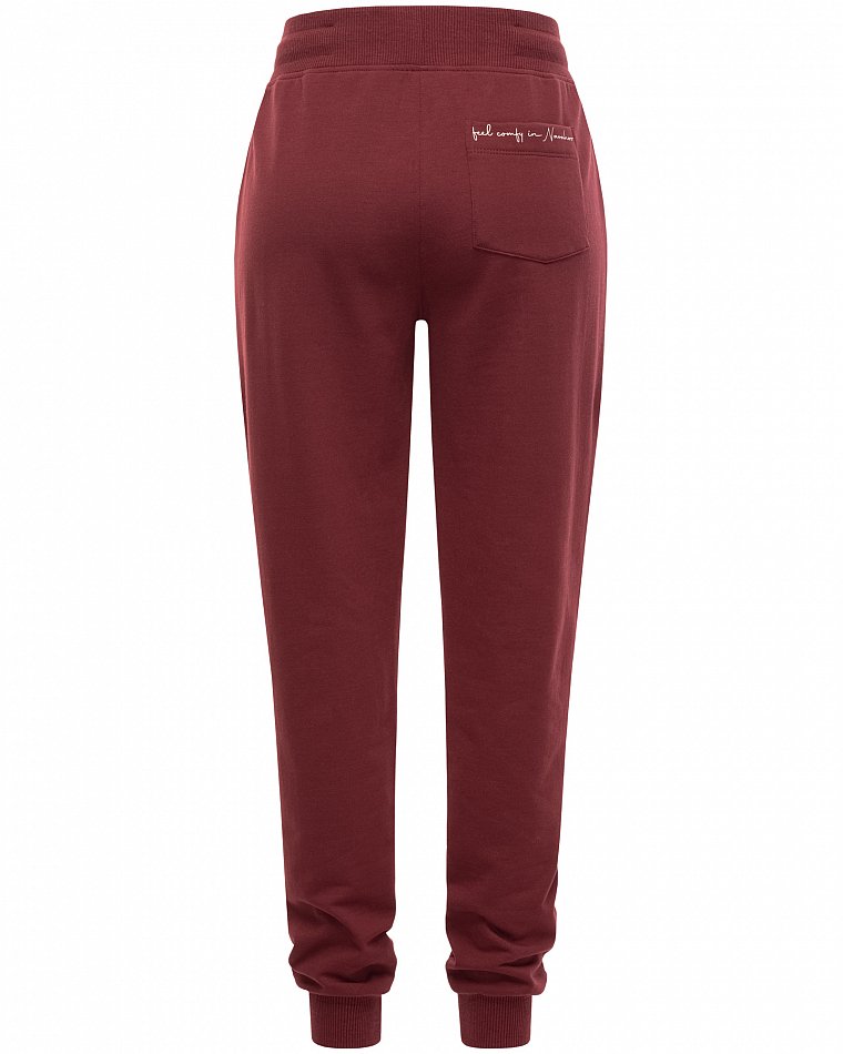 Navahoo Schmusekätzchen Jogginghose Damen Bordeaux Gr. 40 - L