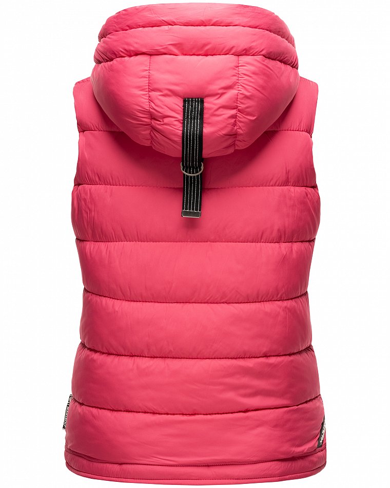 Marikoo Taisaa Damen Übergangs Weste mit Stehkragen Pink Gr. 34 - XS 