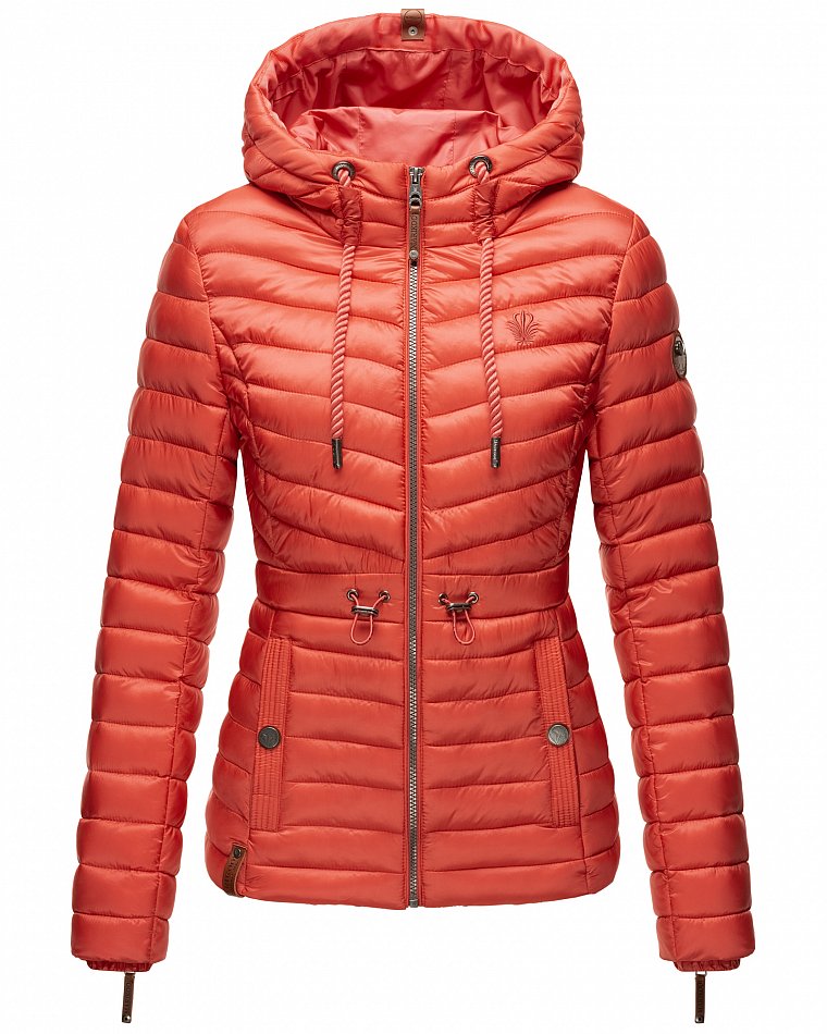 Marikoo Aniyaa Damen Steppjacke Übergangsjacke Coral Gr. 42 - XL