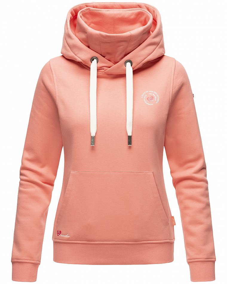 Marikoo Chihiroo Damen Kapuzensweatshirt Hoodie Apricot Gr. 36 - S