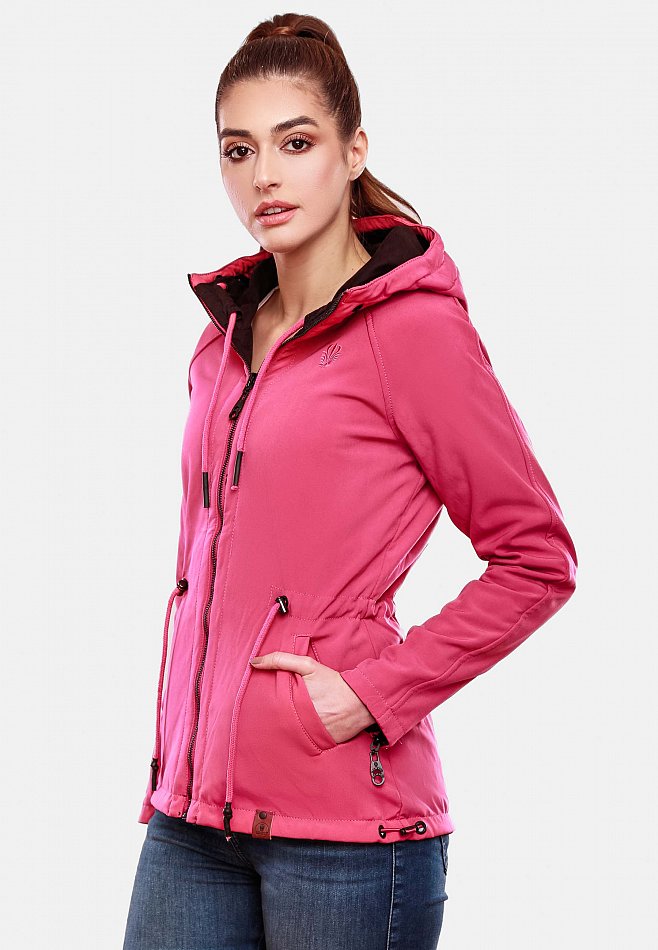 Marikoo Chuu Damen Wende Jacke Übergangsjacke Schwarz Gr. 36 - S