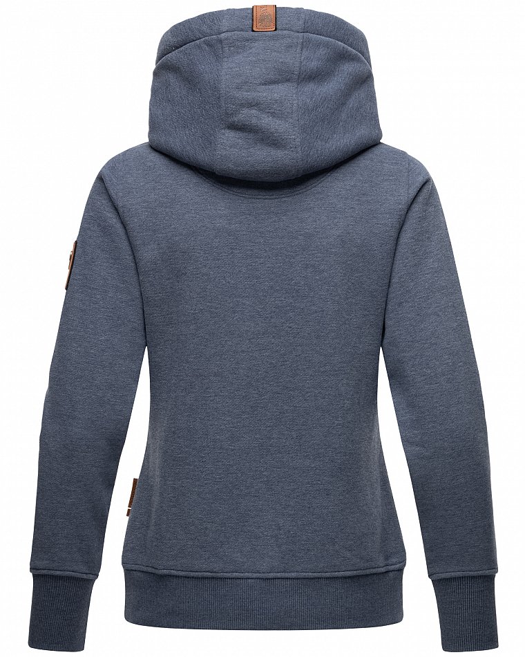Navahoo Namkaa Damen Kapuzensweatshirt Hoodie Dusty Blue Gr. 40 - L