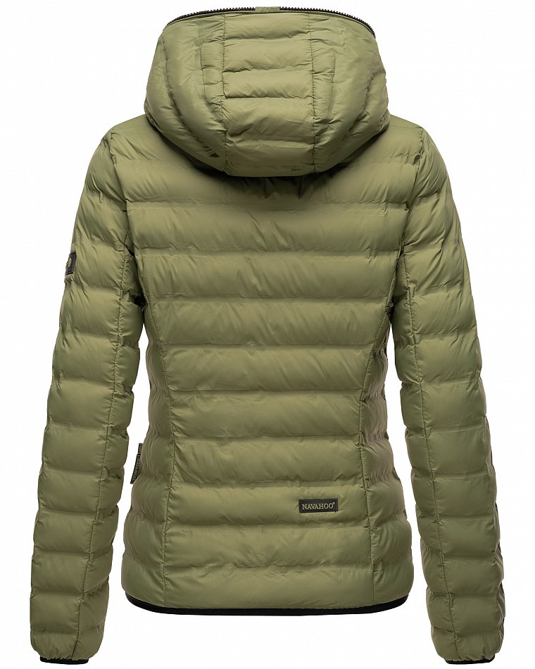 Navahoo Neevia Damen Übergangsjacke Steppjacke Olive Gr. 34 - XS