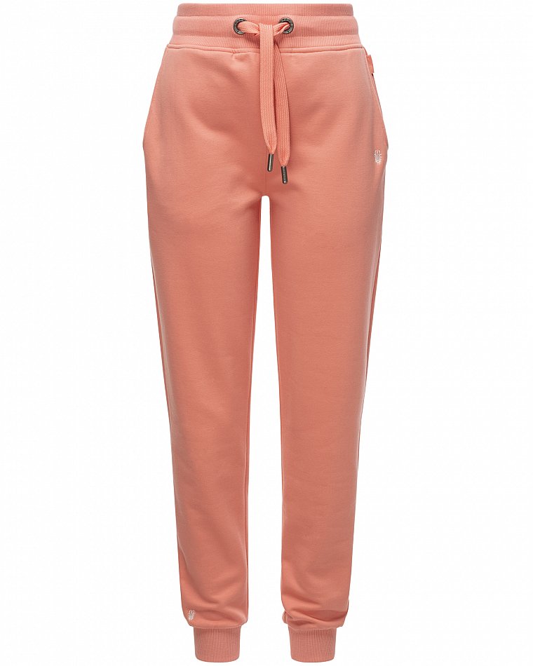 Navahoo Schmusekätzchen Jogginghose Damen Apricot Gr. 38 - M