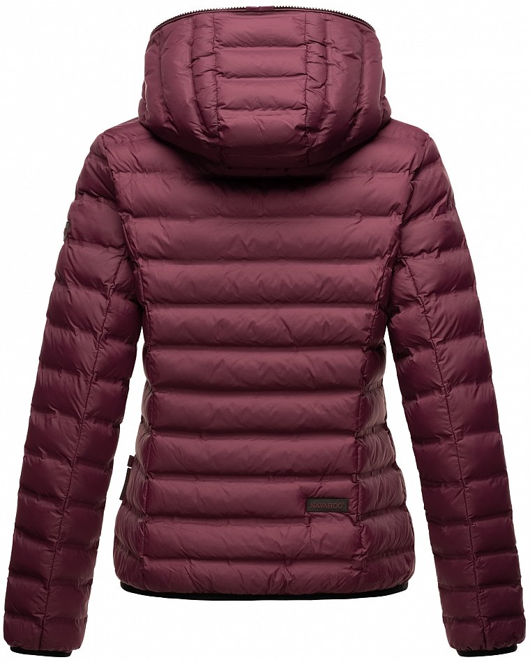 Navahoo Neevia Damen Übergangsjacke Steppjacke Wine Gr. 44 - XXL