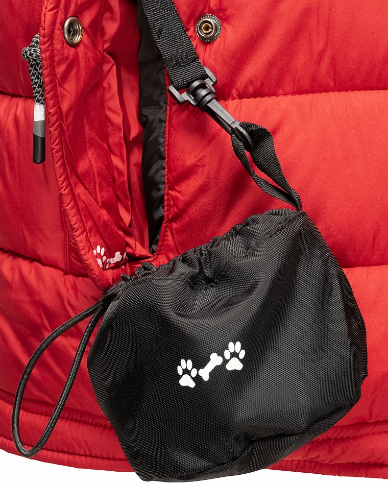 Marikoo Taisaa Damen Übergangs Weste mit Stehkragen Rot Gr. 34 - XS 