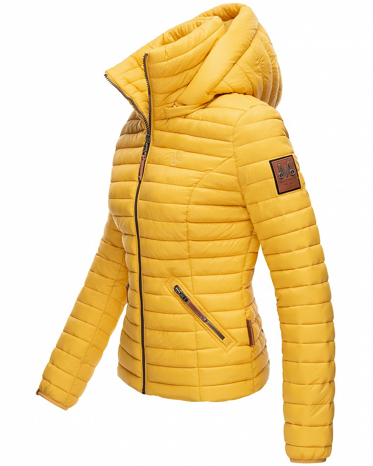 Marikoo Löwenbaby Damen Übergangsjacke Steppjacke Gelb Gr. 36 - S