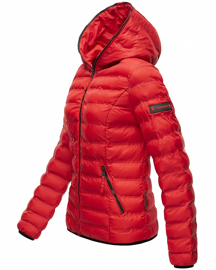 Navahoo Neevia Damen Übergangsjacke Steppjacke Rot Gr. 40 - L