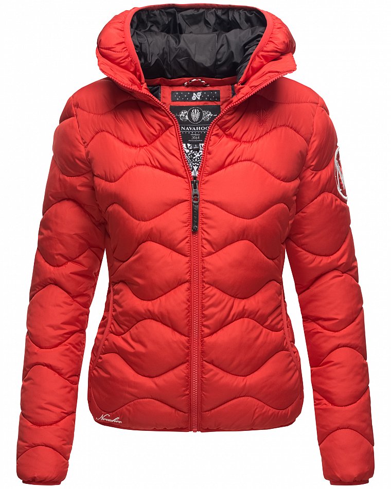 Key Winter | L Damen Color Steppjacke Rot BrandsStreet Navahoo
