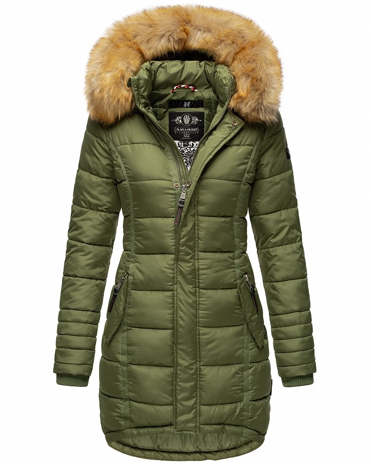 Fell Parka Oliv Damen Winter Parka Damen Marikoo MARIKOO Winter