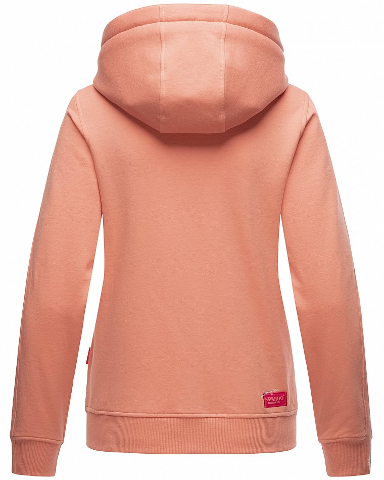 Navahoo Cremetörtchen Damen Sweatjacke Hoodie Apricot Gr. 38 - M