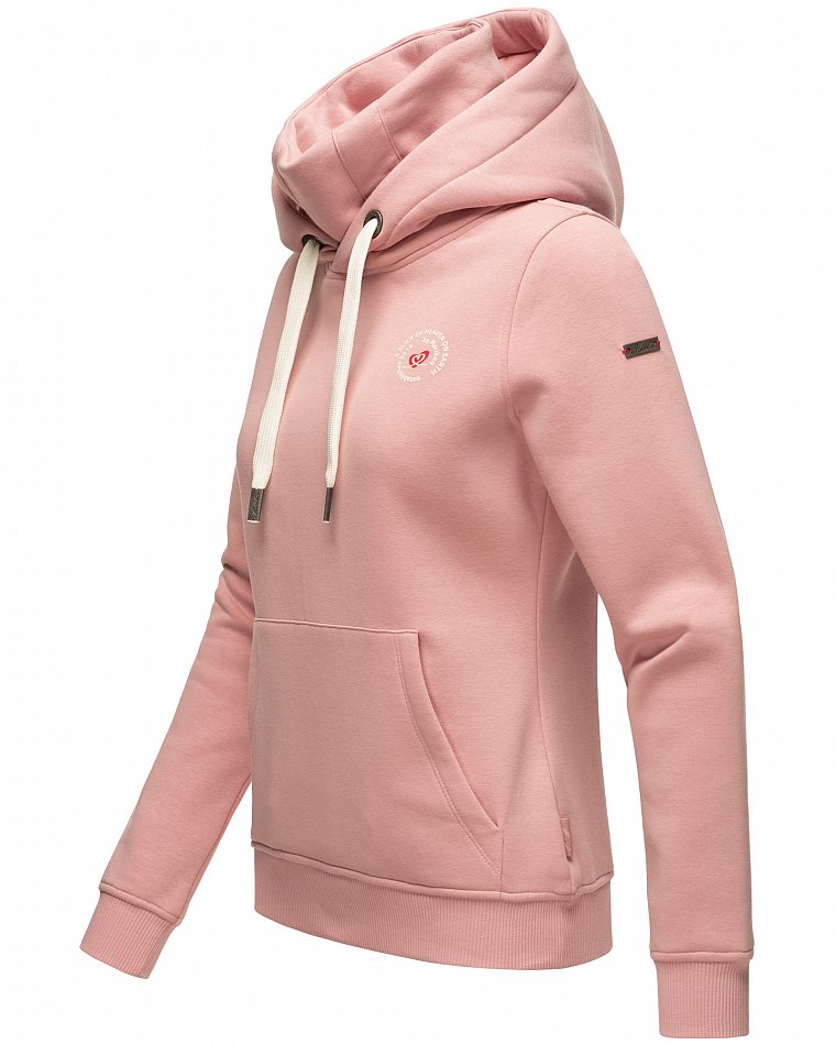 Marikoo Chihiroo Damen Kapuzensweatshirt Hoodie Powder Rose Gr. 38 - M