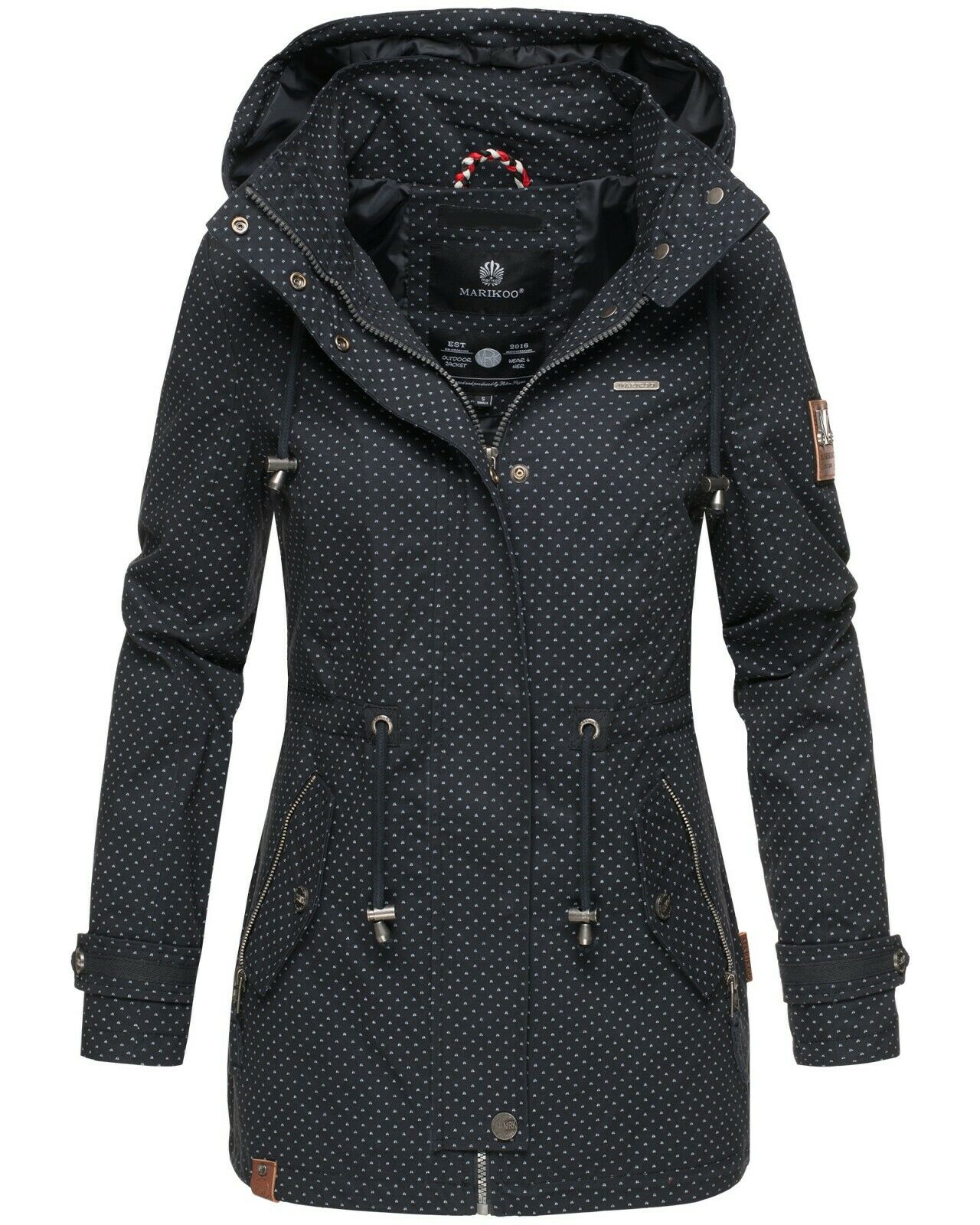 Navy with print