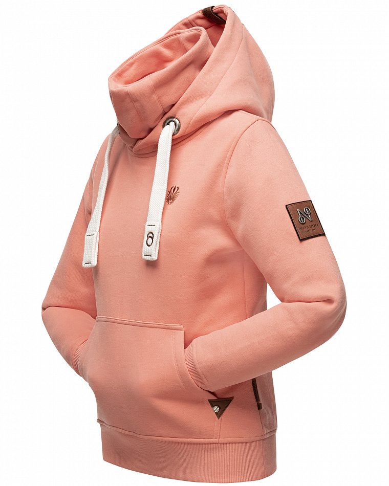 Navahoo Raniaa Damen Kapuzensweatshirt Hoodie Apricot Gr. 38 - M