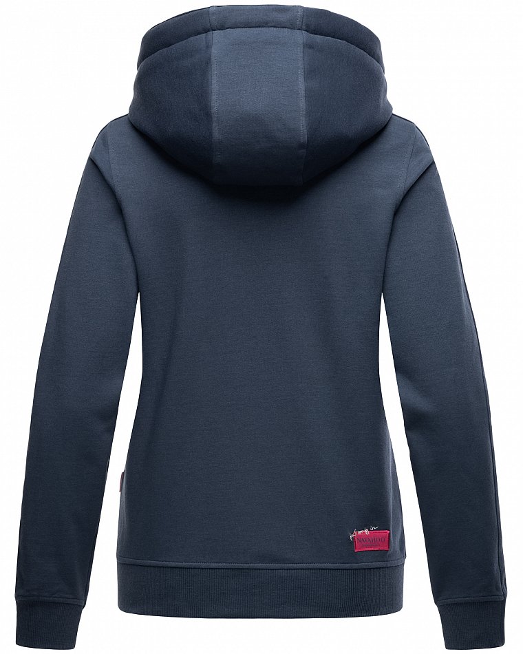 Navahoo Cremetörtchen Damen Sweatjacke Hoodie Dusty Blue Gr. 42 - XL