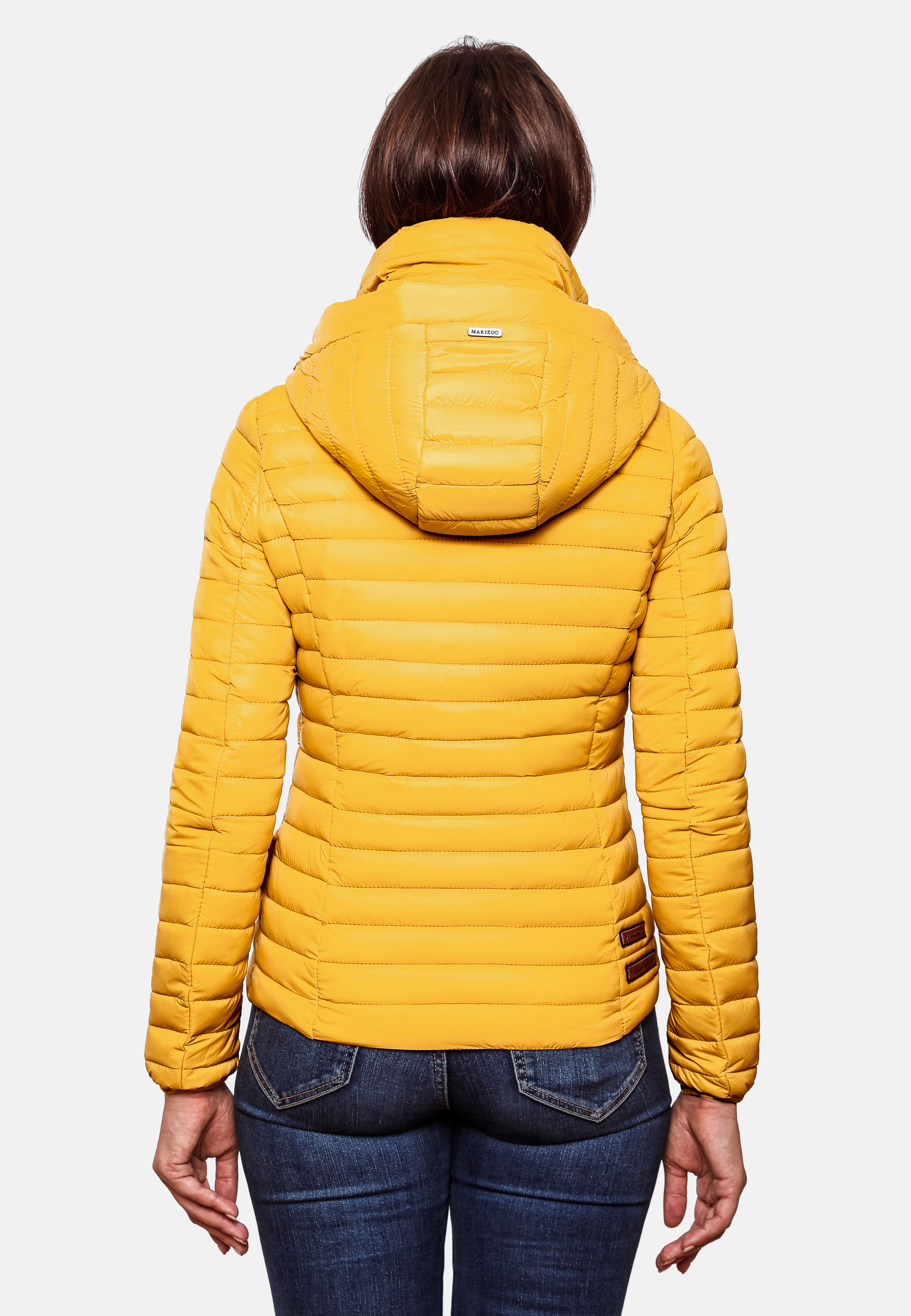 Marikoo Löwenbaby Damen Übergangsjacke Steppjacke Gelb Gr. 36 - S