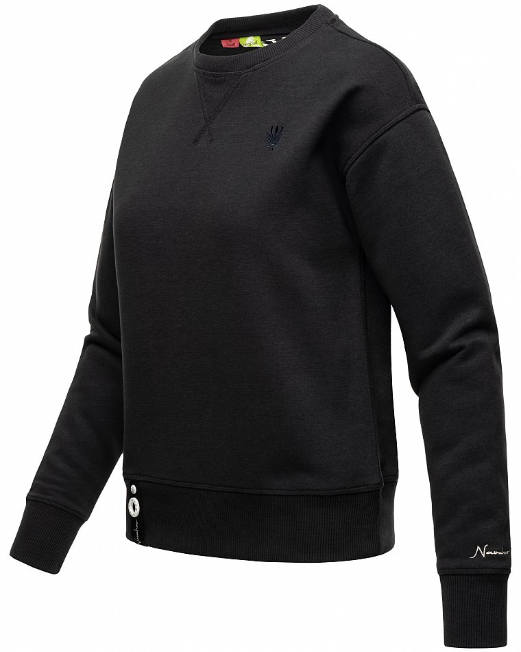 Navahoo Zuckerschnecke Damen Pullover Sweatshirt Navy Gr. 38 - M