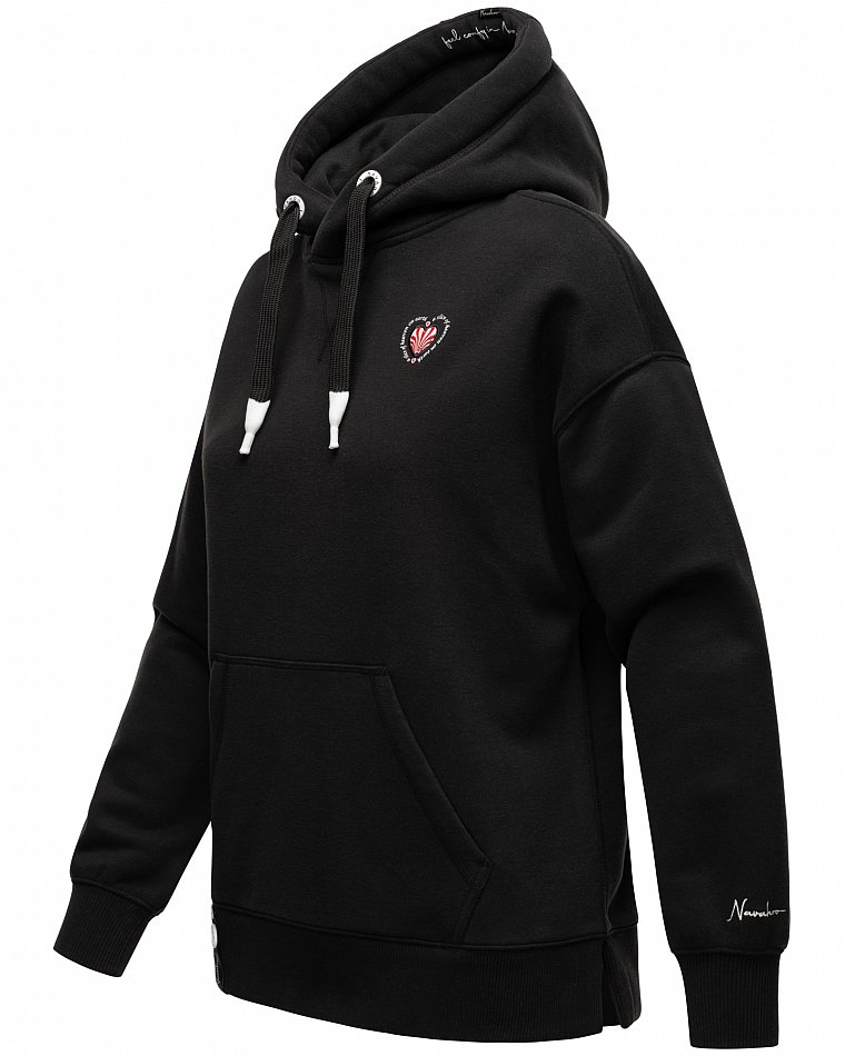 Navahoo Goldfee Damen Kapuzensweatshirt Hoodie Schwarz Gr. 38 - M