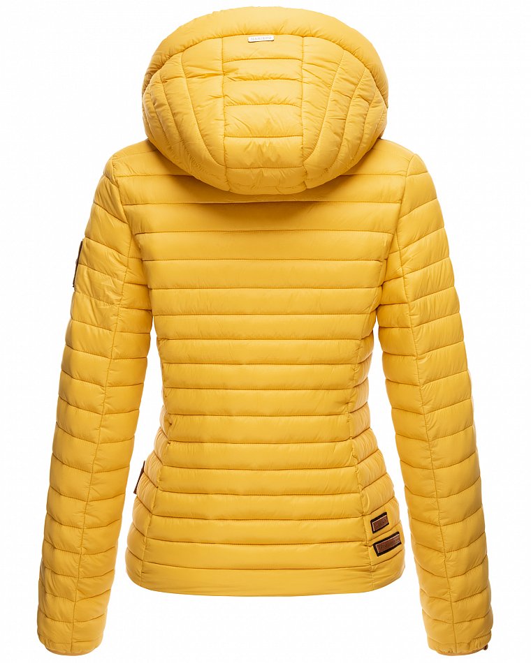 Marikoo Löwenbaby Damen Übergangsjacke Steppjacke Gelb Gr. 36 - S