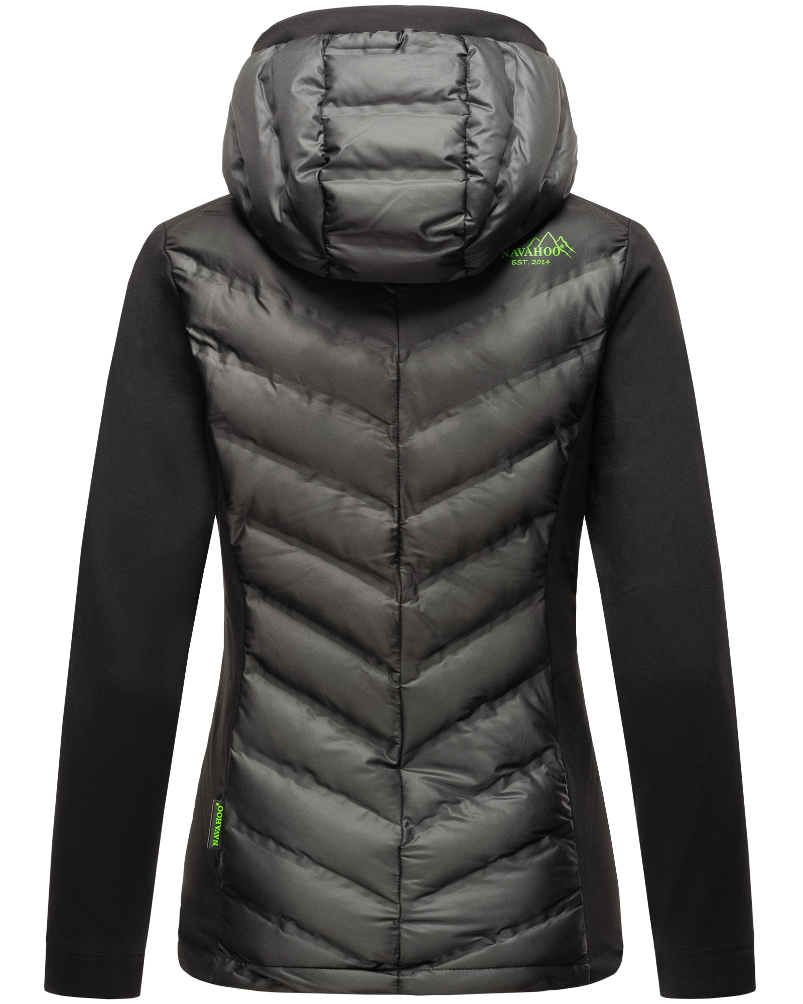 Navahoo Nimm Mich Mit Damen Übergangsjacke Steppjacke Schwarz Gr. 34 - XS